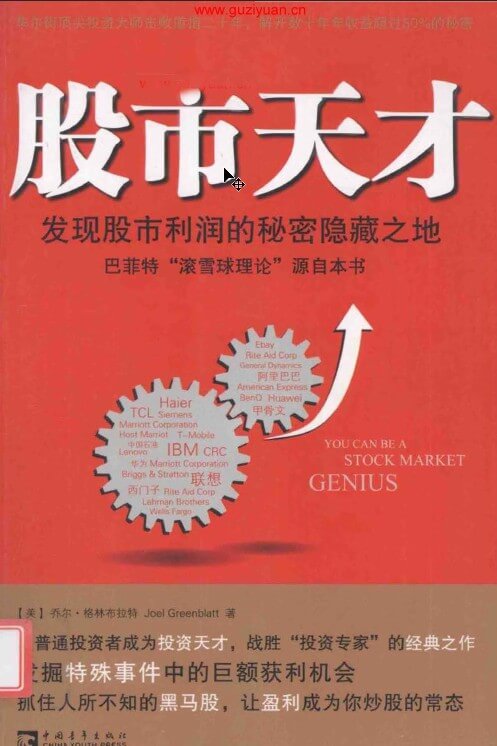 【乔尔·格林布拉特】股市天才 发现股市利润的秘密隐藏之地(高清) PDF电子书